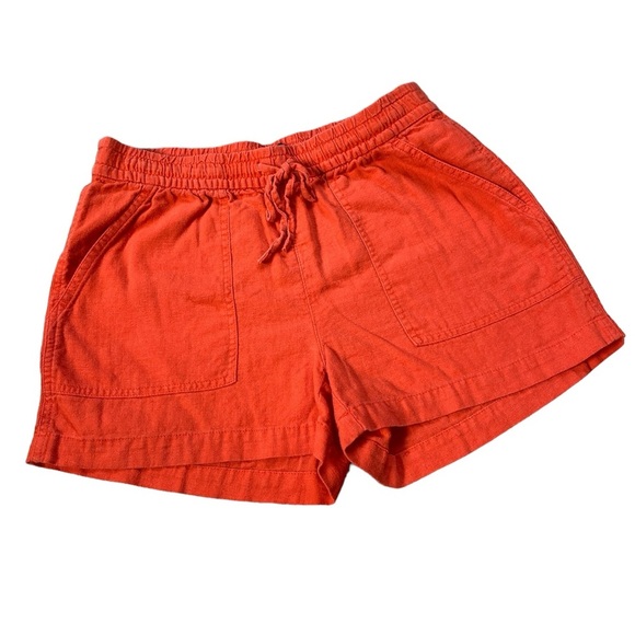 J. Crew Pants - J Crew Linen Blend Drawstring Shorts